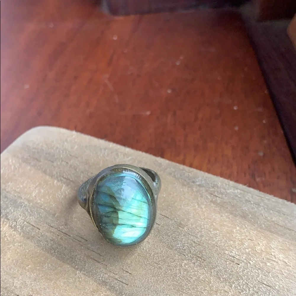 Labradorite ring size 7 - Picture 1 of 3